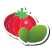 Tomatenblokjes met basilicum